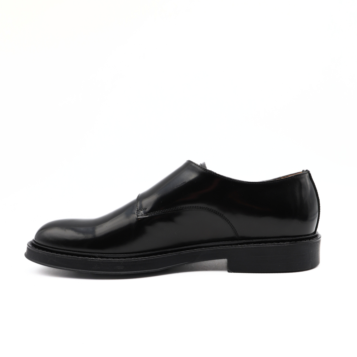 FRANCO FEDELE SLIPON 6555 DUE FIBBIE NERO