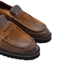 FRANCO FEDELE MOCASSINO 6586 MARRONE