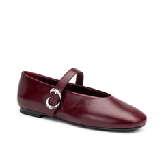 FRAU BALLERINA 69Q3 FIBBIA BORDEAUX