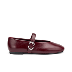 FRAU BALLERINA 69Q3 FIBBIA BORDEAUX
