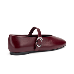 FRAU BALLERINA 69Q3 FIBBIA BORDEAUX