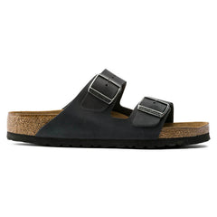 BIRKENSTOCK CIABATTA ARIZONA SOFT 752483 NERO NARROW FIT