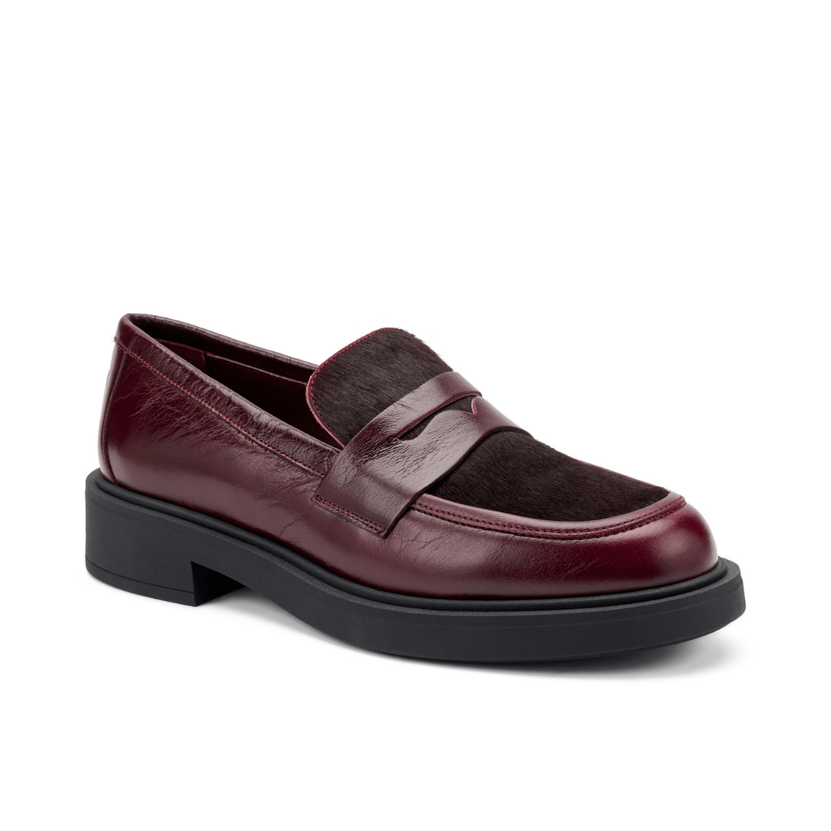 FRAU MOCASSINO 79Y2 CAVALLINO BORDEAUX