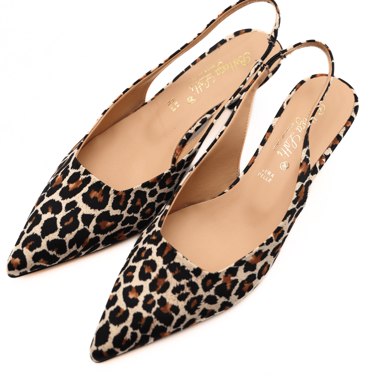 BOTTEGA LOTTI SLINGBACK 894M002 LEOPARDATO