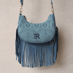 ERMANNO SCERVINO BORSA TERRA 909 DENIM