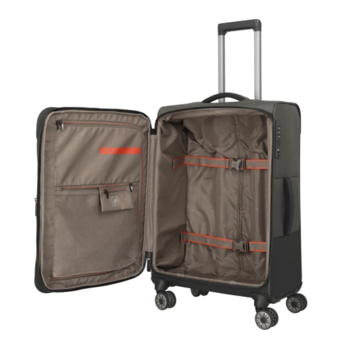 TRAVELITE TROLLEY MEDIO 92948 86 CROSSLITE VERDE MILITARE