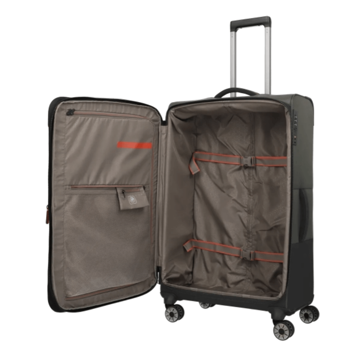 TRAVELITE TROLLEY GRANDE 92949 86 CROSSLITE VERDE MILITARE