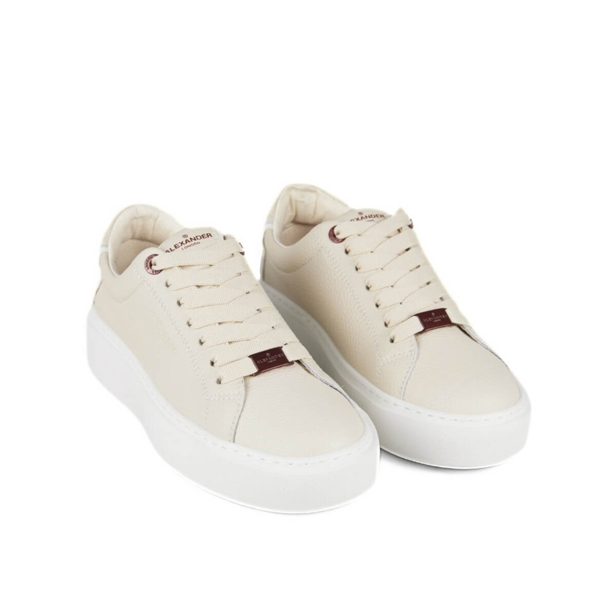 ALEXANDER LONDON SNEAKERS LHW 8406 CRM CREMA