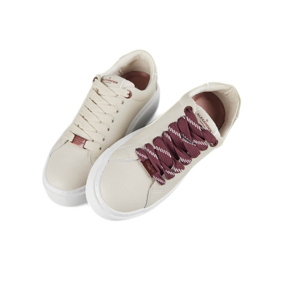 ALEXANDER LONDON SNEAKERS LHW 8406 CRM CREMA