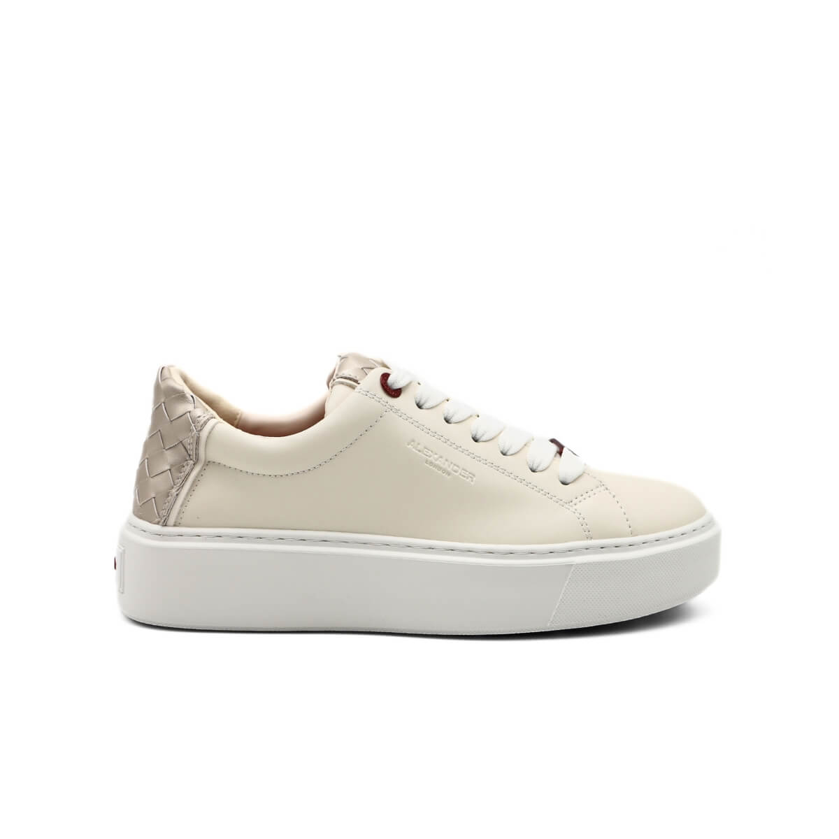 ALEXANDER LONDON SNEAKERS LUM 9145 WVS AVORIO