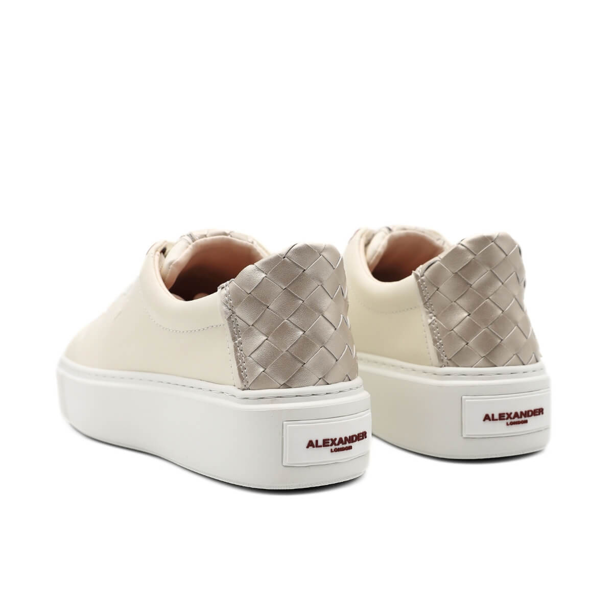 ALEXANDER LONDON SNEAKERS LUM 9145 WVS AVORIO