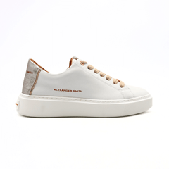 ALEXANDER SMITH SNEAKERS LONDON LDW 8290 WGD BIANCO