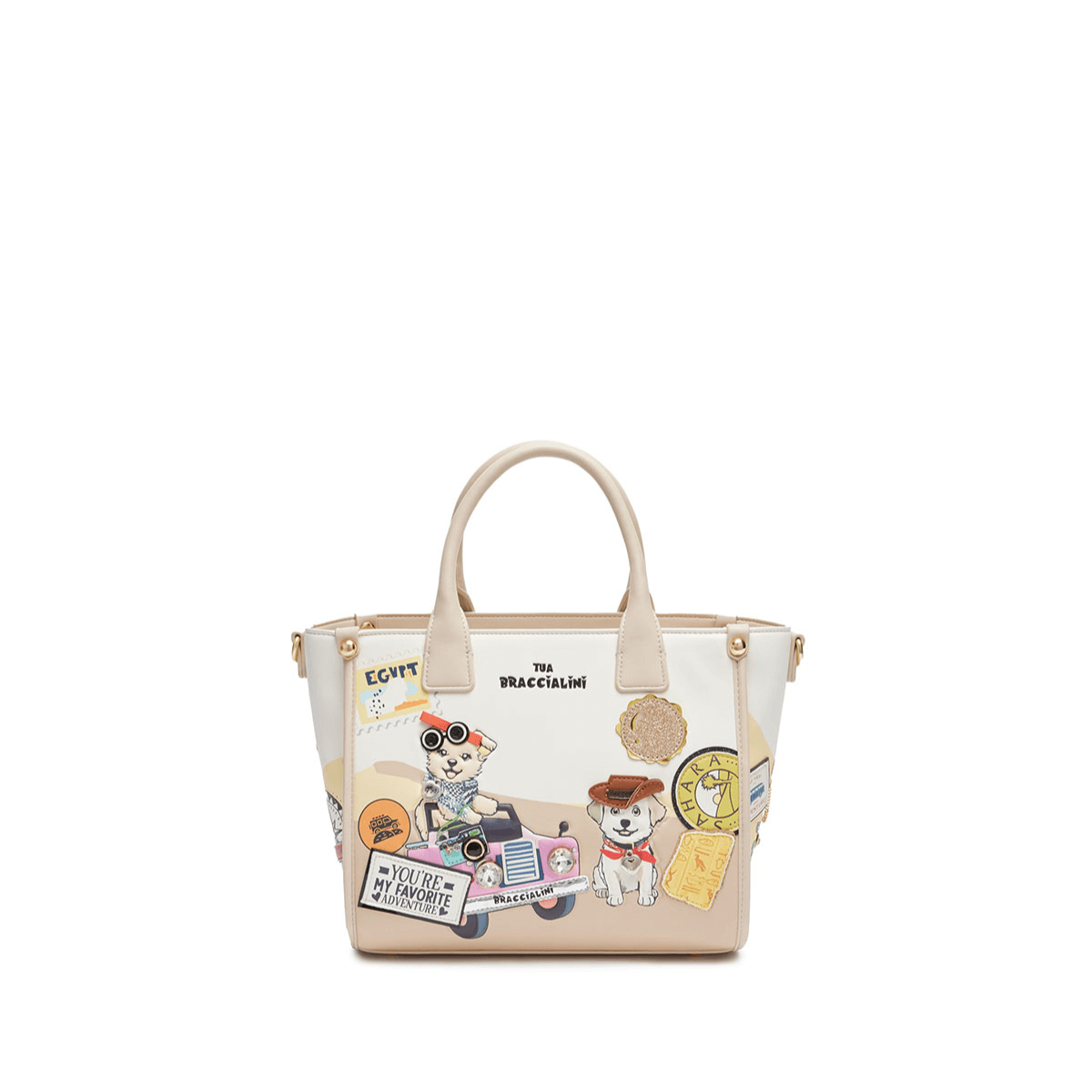 BRACCIALINI BORSA ALLROUND B18151 BEIGE