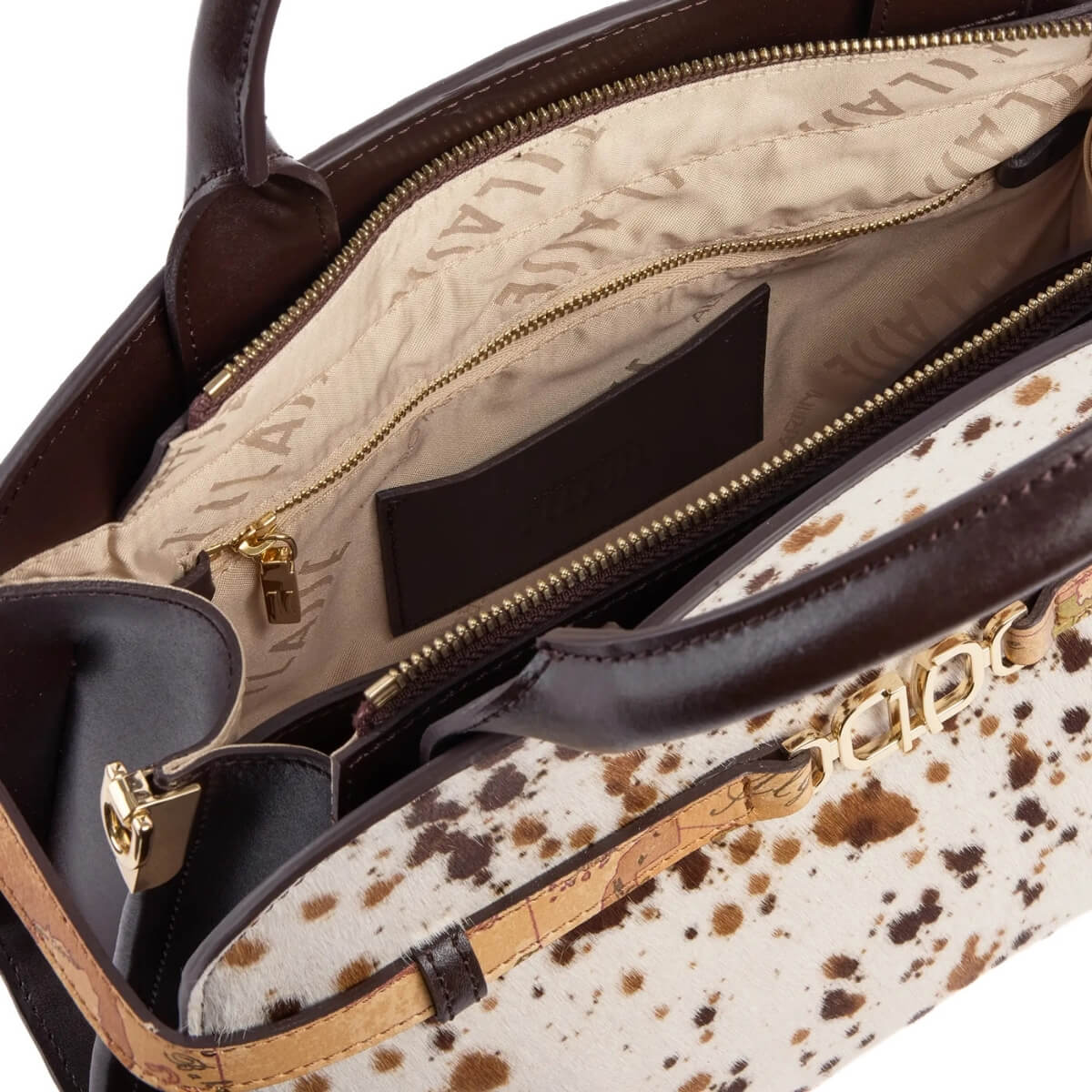 ALVIERO MARTINI 1^ CLASSE BORSA A MANO POETIC LG398656 0595 MACULATA