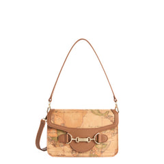 Borsa sottospalla Alviero Martini 1^ Classe Geo Classic con finiture in pelle.