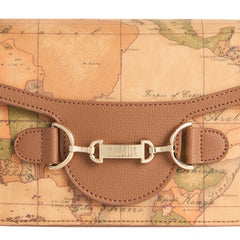 Borsa sottospalla Alviero Martini 1^ Classe Geo Classic con finiture in pelle.
