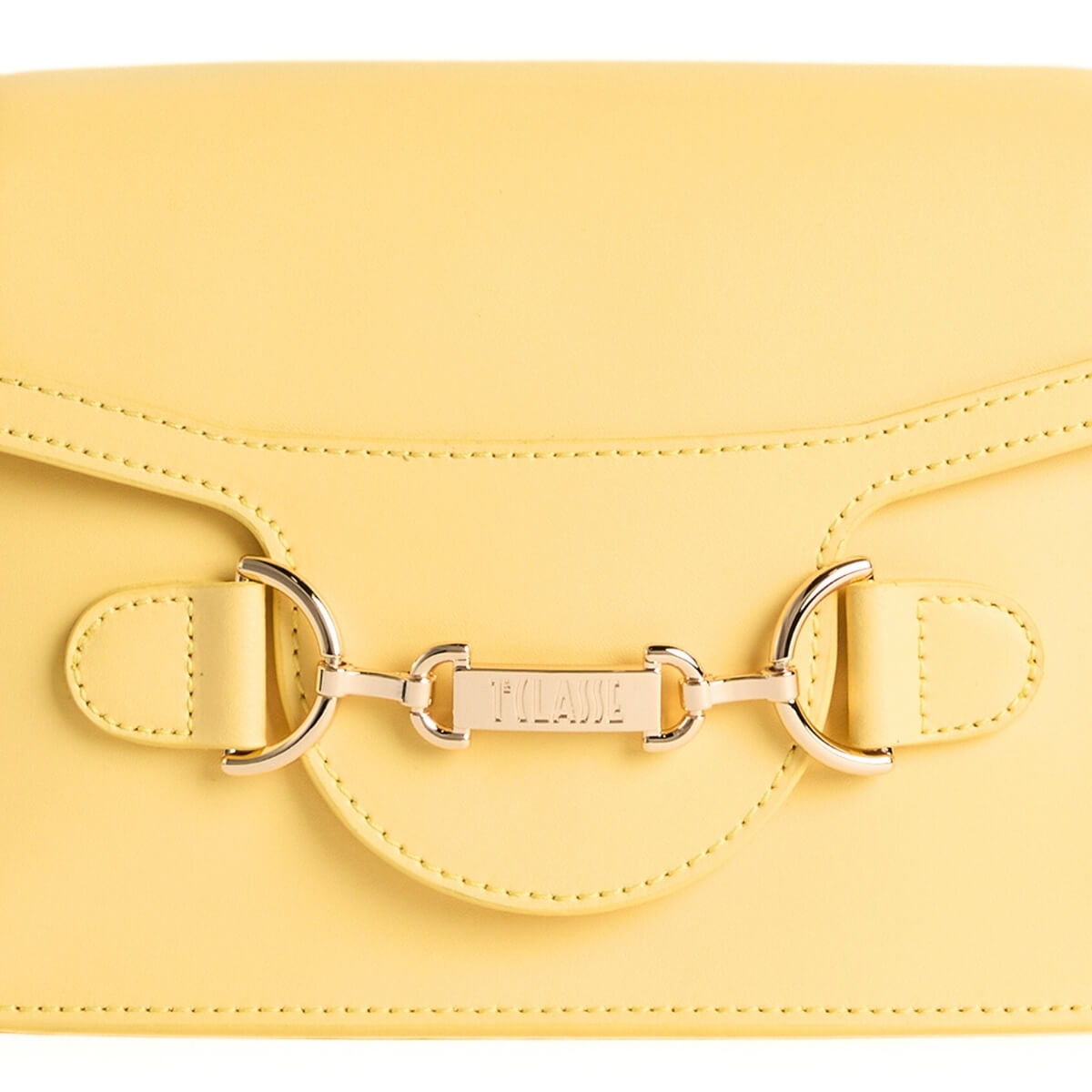 Borsa gialla in pelle Alviero Martini 1^ Classe.