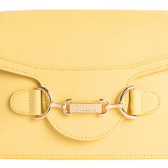 Borsa gialla in pelle Alviero Martini 1^ Classe.