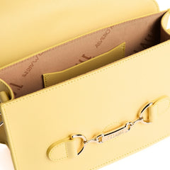 Borsa gialla in pelle Alviero Martini 1^ Classe.