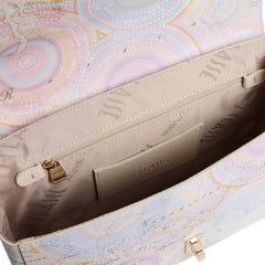 Borsa donna Alviero Martini 1^ Classe multicolor con stampa Geo.