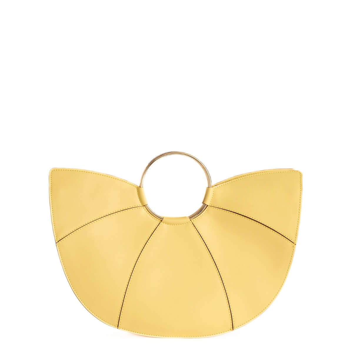 Borsa gialla Alviero Martini 1^ Classe in pelle.