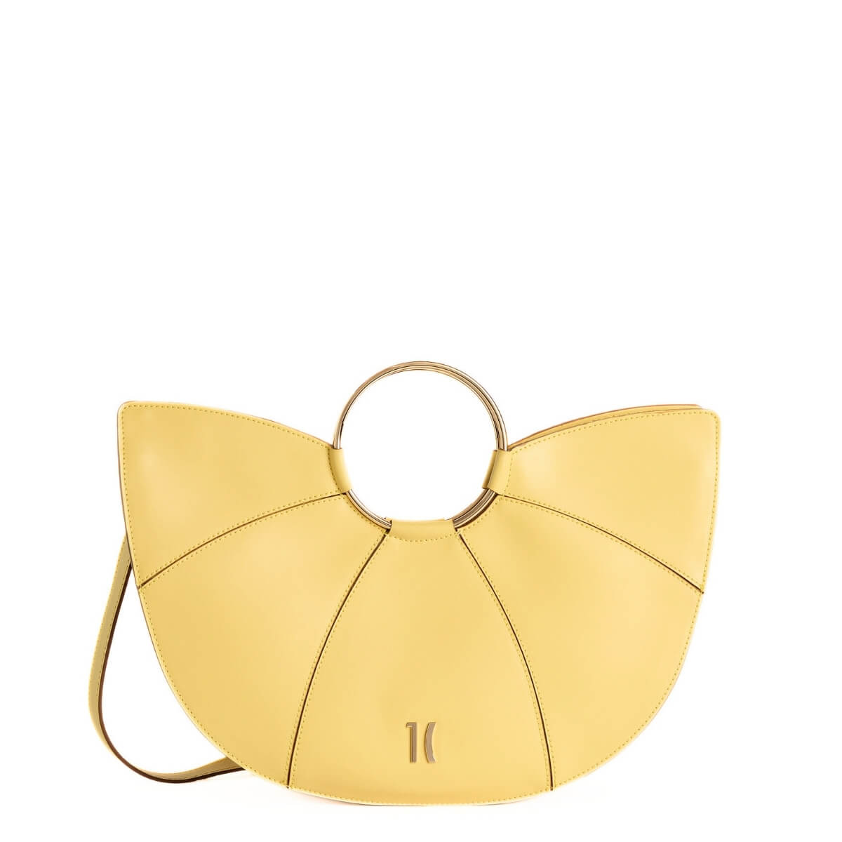 Borsa gialla Alviero Martini 1^ Classe in pelle.