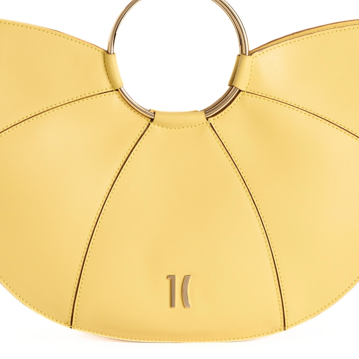 Borsa gialla Alviero Martini 1^ Classe in pelle.
