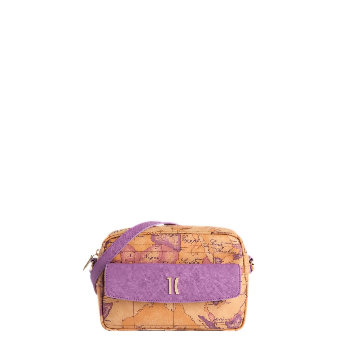 ALVIERO MARTINI 1^ CLASSE BORSA TRACOLLINA LE76 9921 0261 GEO VIOLA