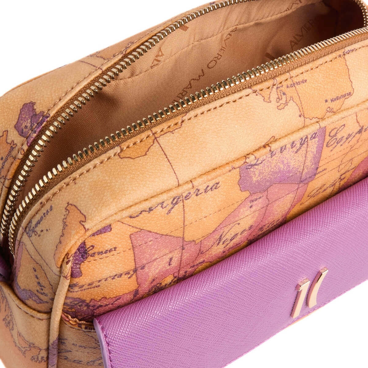 ALVIERO MARTINI 1^ CLASSE BORSA TRACOLLINA LE76 9921 0261 GEO VIOLA