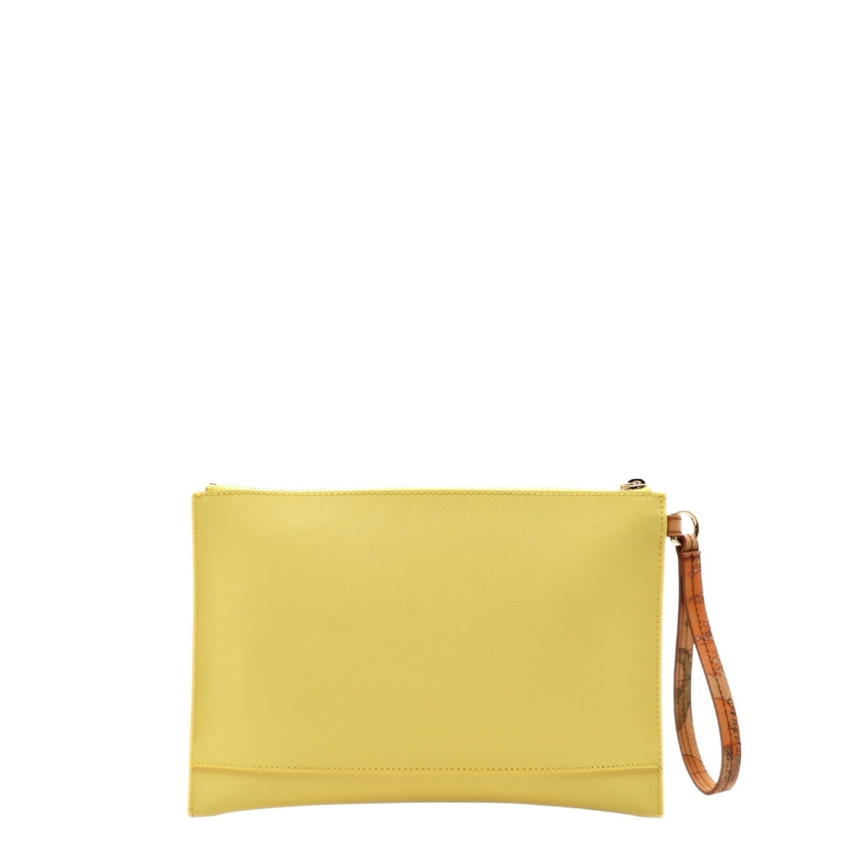 Bustina Alviero Martini 1^ Classe gialla in ecopelle saffiano.