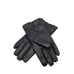 Guanti Alviero Martini 1^ Classe nero con motivo Geo