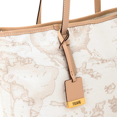 ALVIERO MARTINI 1^ CLASSE SHOPPER D007 6188 900 GEO WHITE
