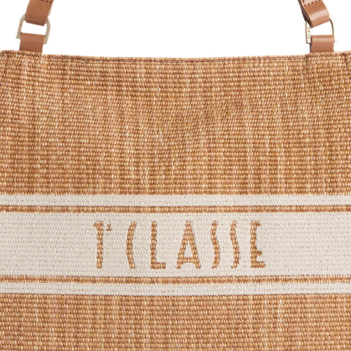 ALVIERO MARTINI 1^ CLASSE SHOPPER RAFFIA LE90 9925 0970 NATURAL