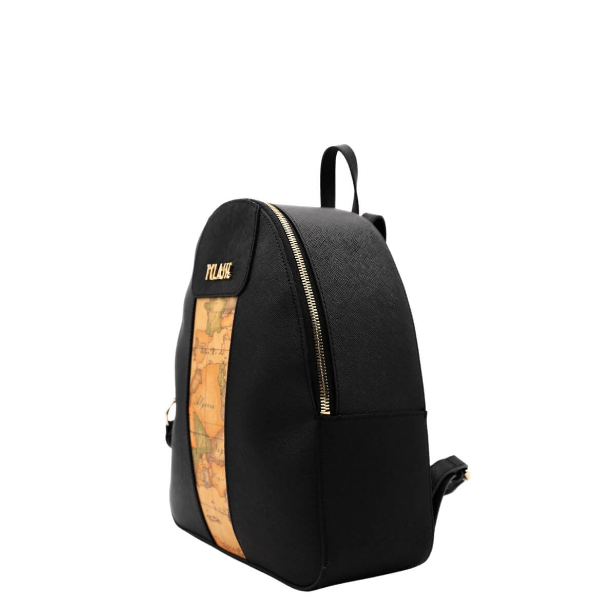 Zaino Alviero Martini 1^ Classe nero in ecopelle saffiano.