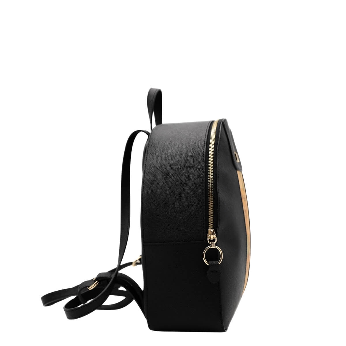 Zaino Alviero Martini 1^ Classe nero in ecopelle saffiano.