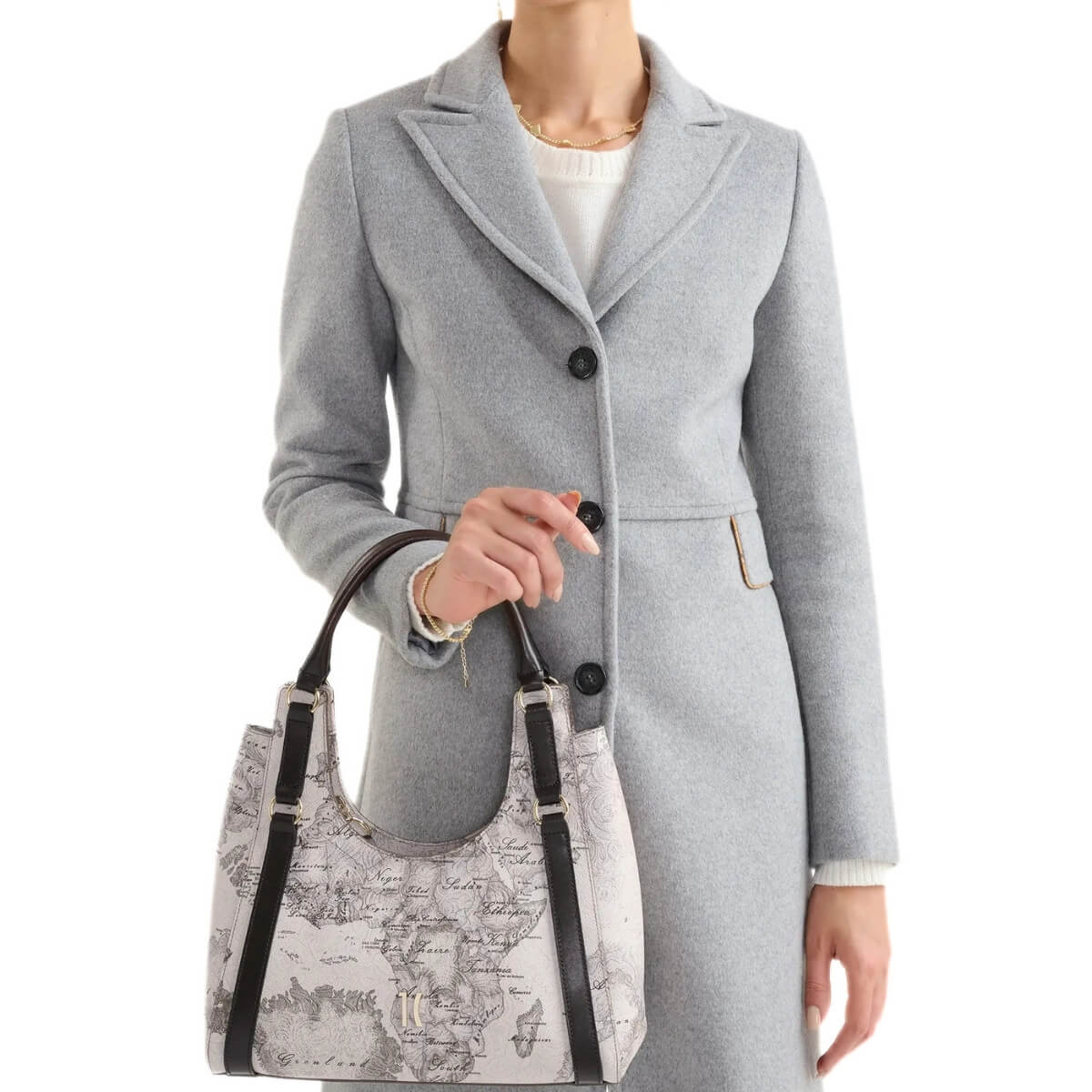ALVIERO MARTINI 1^ CLASSE BORSA A SPALLA LF979950 0590 COUNTRY GEO