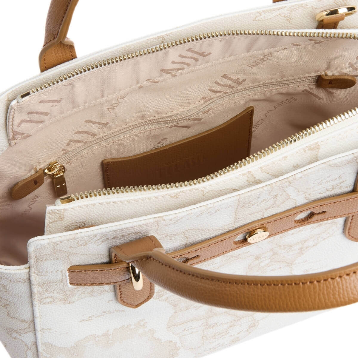 ALVIERO MARTINI 1^ CLASSE BORSA LE61 W616 0900 GEO WHITE