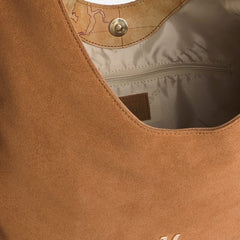 ALVIERO MARTINI 1^ CLASSE BORSA SACCA FRANGE CAMOSCIO LF58 8646 0947 CUOIO