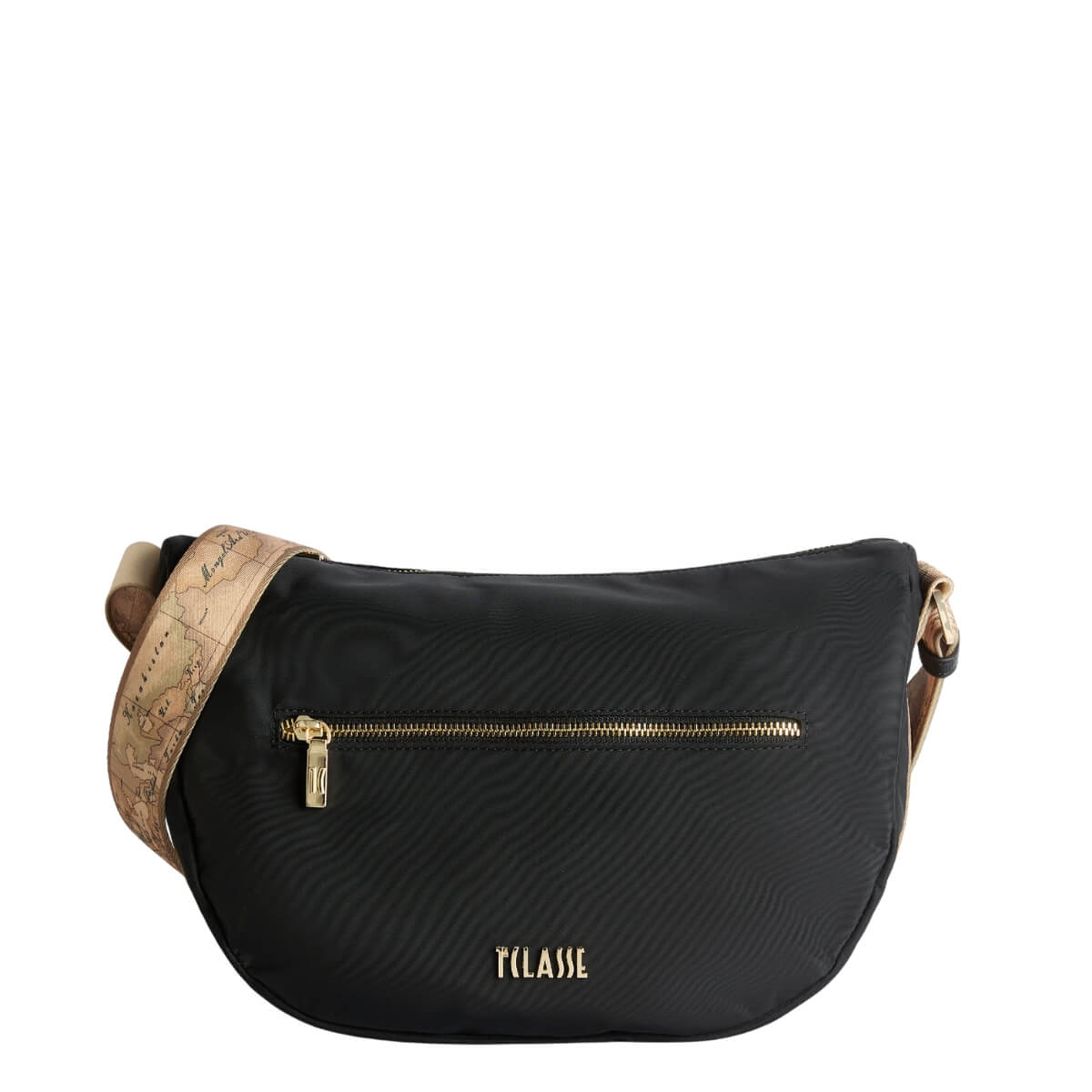 ALVIERO MARTINI 1^ CLASSE BORSA TRACOLLA MEZZALUNA LB84 9762 0001 NERO