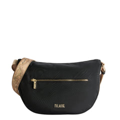 ALVIERO MARTINI 1^ CLASSE BORSA TRACOLLA MEZZALUNA LB84 9762 0001 NERO