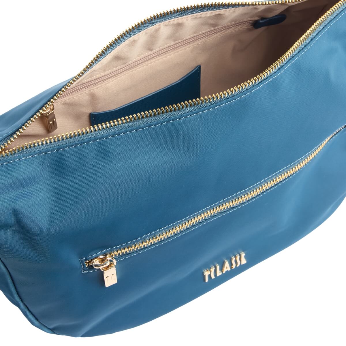 ALVIERO MARTINI 1^ CLASSE BORSA TRACOLLA MEZZALUNA LB84 9762 0136 BLU PACIFICO