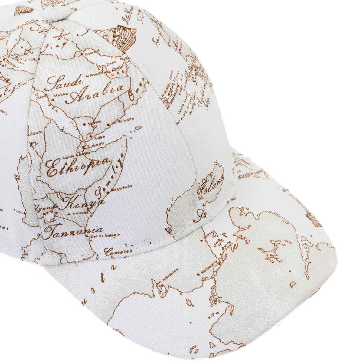 ALVIERO MARTINI 1^ CLASSE CAPPELLO FRONTINO CANVAS H233 9796 0900 GEO WHITE