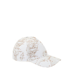 ALVIERO MARTINI 1^ CLASSE CAPPELLO FRONTINO CANVAS H233 9796 0900 GEO WHITE