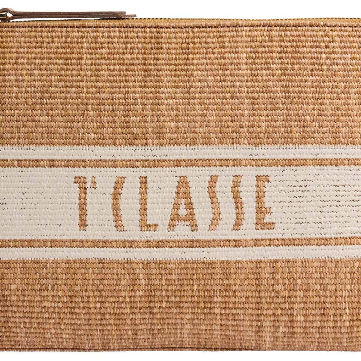 ALVIERO MARTINI 1^ CLASSE POCHETTE RAFFIA PQ17 9925 0970 NATURAL
