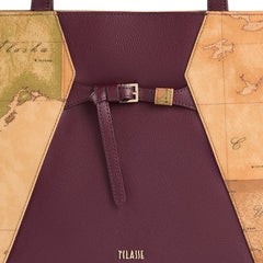 ALVIERO MARTINI 1^ CLASSE BORSA SPALLA LG07 G654 0304 BORDEAUX
