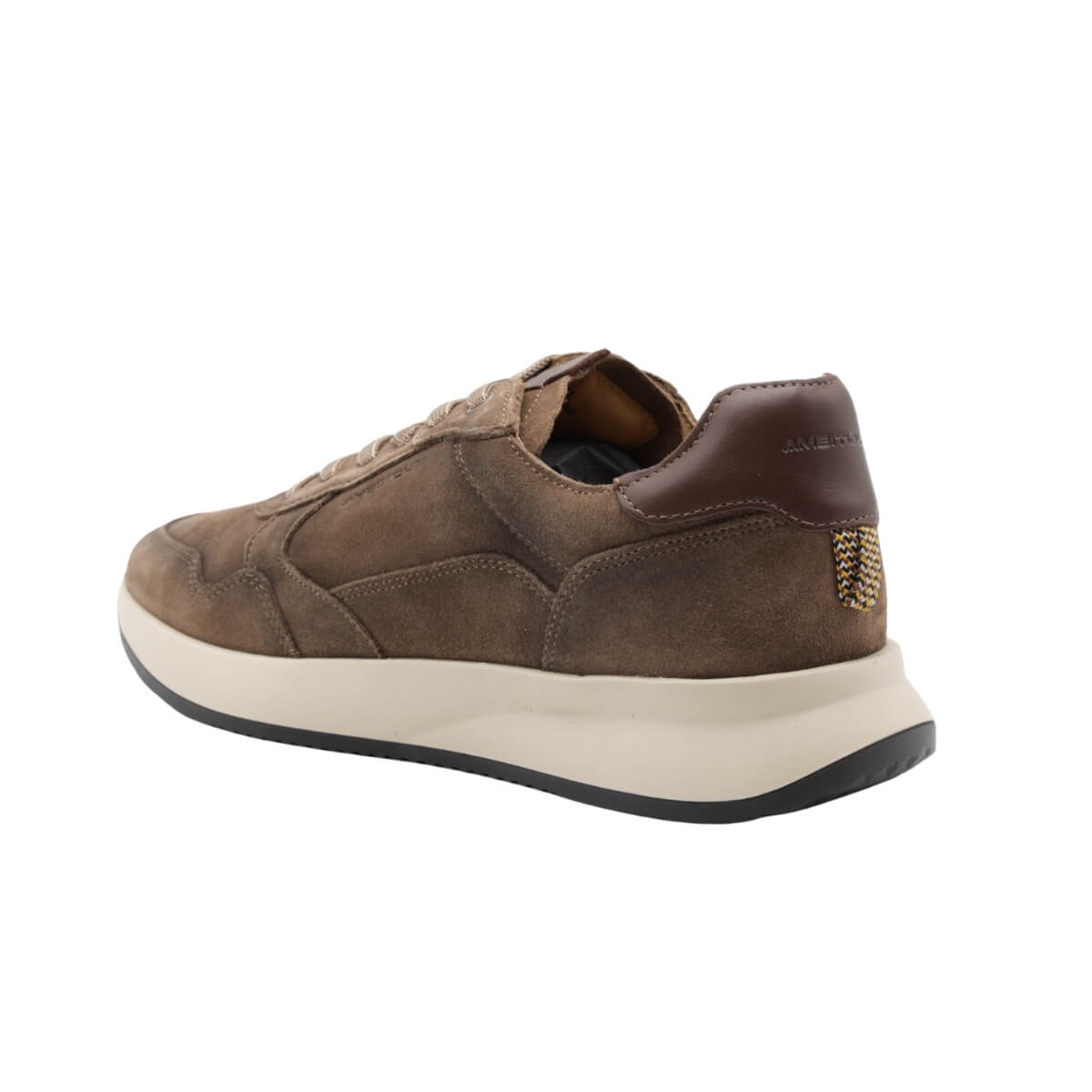 AMBITIOUS SNEAKERS 14301A 11281 CAMOSCIO TAUPE