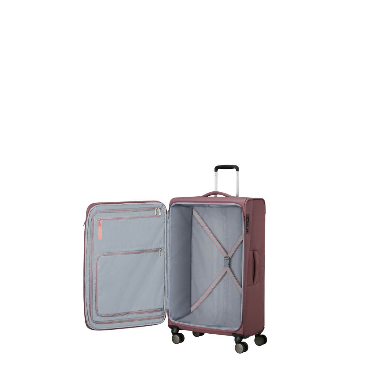 American Tourister Wanderlite valigia in poliestere riciclato