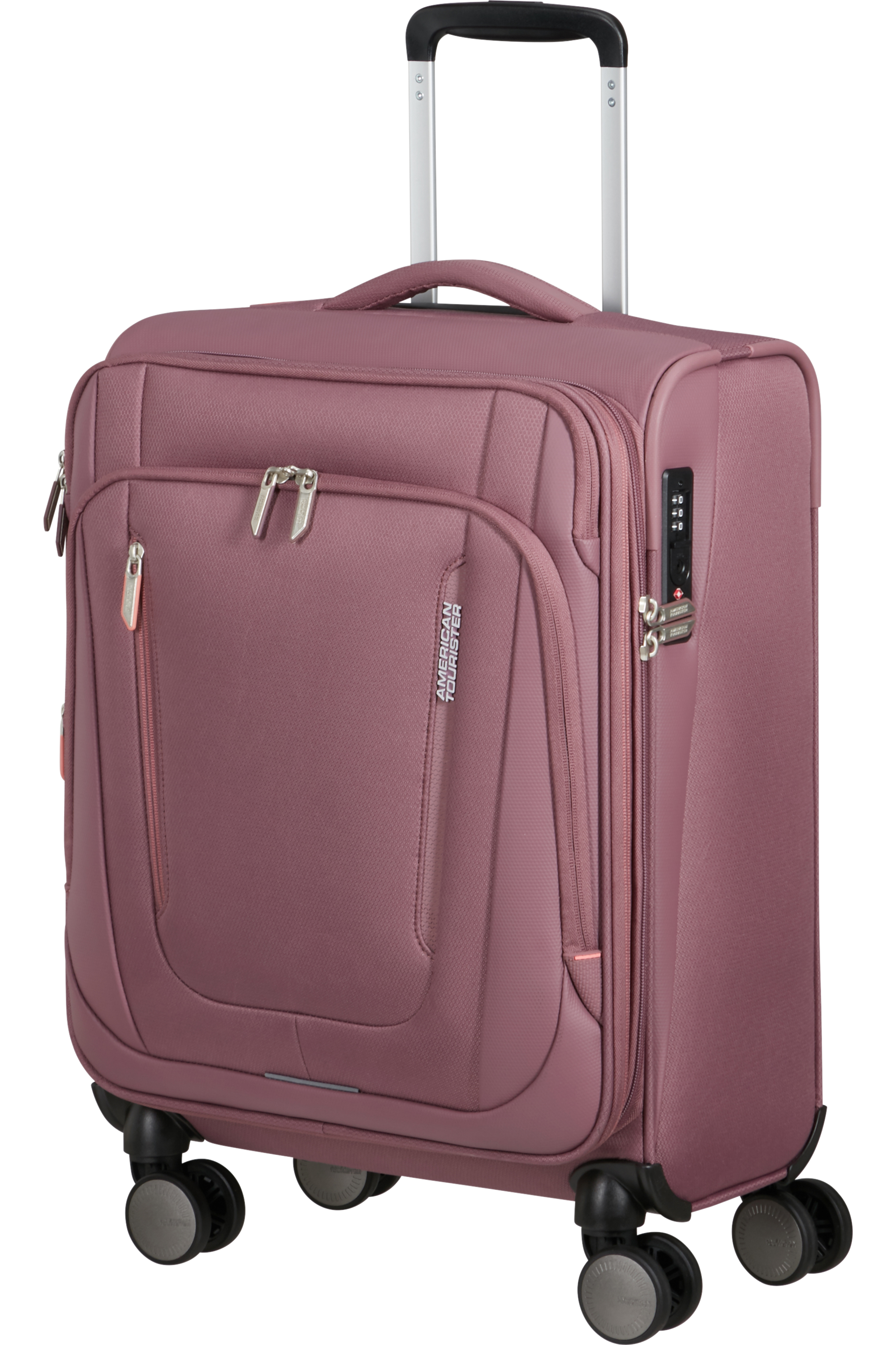 American Tourister Wanderlite valigia in poliestere riciclato