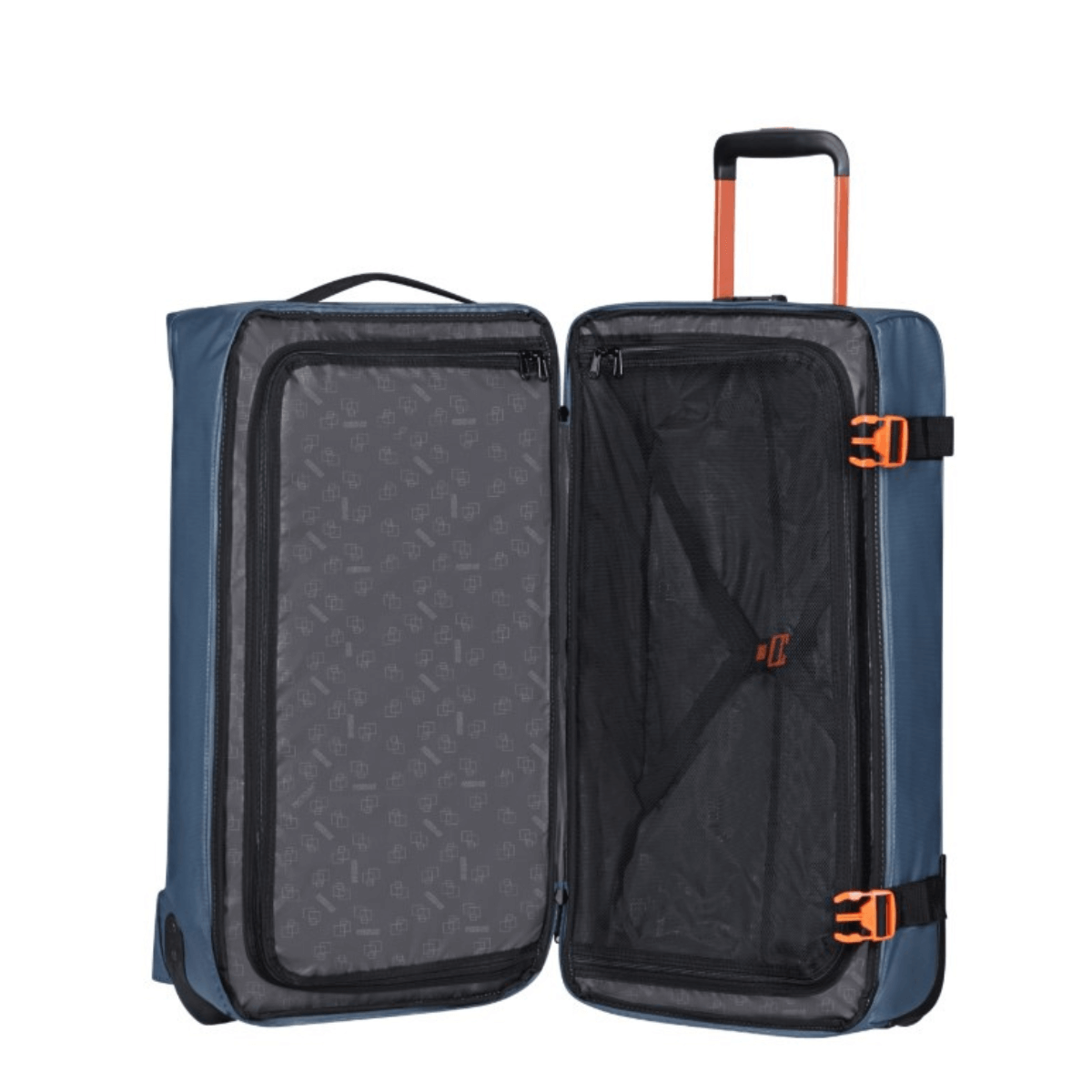 AMERICAN TOURISTER TROLLEY MEDIO MD1-202-31 URBAN TRACK BLU-ARANCIO