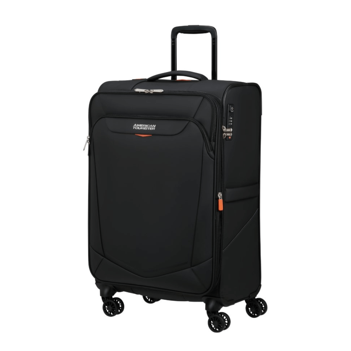 AMERICAN TOURISTER TROLLEY MEDIO ME7 105 09 SUMMERRIDE NERO